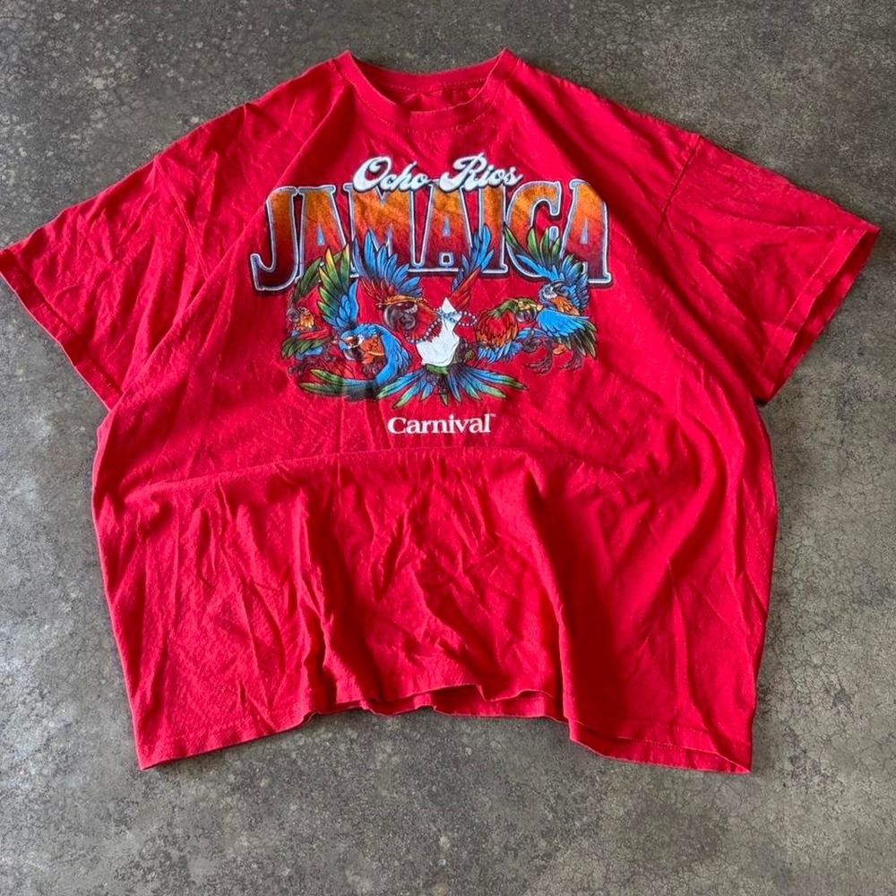 2000s Jamaica festival graphic tee